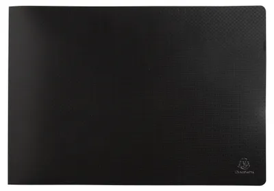 Produktbild von Exacompta 86530E Sichtmappen A3 Opak Schwarz 20 Hüllen für Querformat