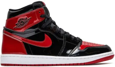 Produktbild von Air Jordan 1 Retro High OG Bred Patent - EU: 44.5