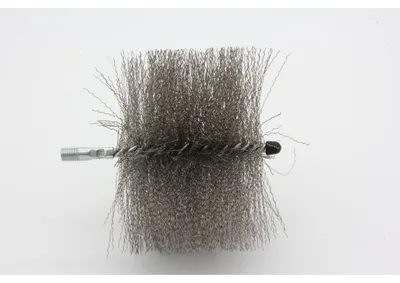 Produktbild von Rohrbürste - Ø 160 mm - Edelstahl gewellt - 0,45 mm