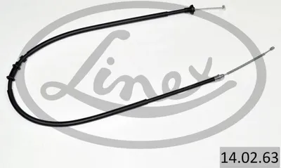 Produktbild von LINEX Handbremsseil 14.02.63 Rechts für FIAT Panda Schrägheck (312, 319) 1437/1166mm