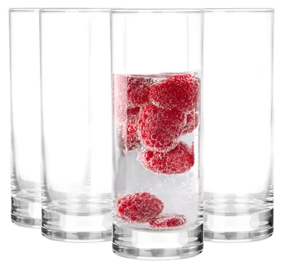 Longdrinkgläser Set 4-tlg. 340 ml spülmaschinenfest
