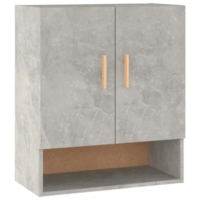Produktbild von Hochwertige Wandschrank Betongrau 60x31x70 cm Holzwerkstoff, Kommoden DE46987
