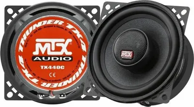 Image de Haut-parleurs coaxiaux MTX 10 cm, 240 W max, 60 W RMS, 4 Ohm