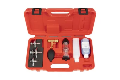 Image de Testeur d'étanchéité de joint de culasse, 3 adaptateurs - QUATROS QS30187A