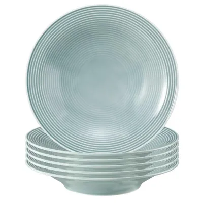 Produktbild von Seltmann Weiden Beat Arktisblau Suppenteller 22,5cm 6er Set