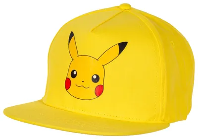 Produktbild von Pokémon Kappe Pikachu Gelb – Stylische Baseballcap für Kinder & Erwachsene, verstellbar, Original Pokémon Fanartikel, Geschenk für Gamer & Fans