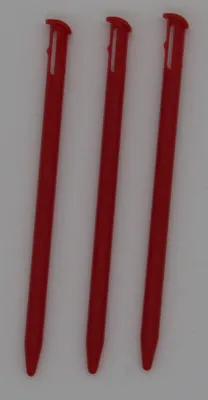 Produktbild von Ersatzstifte für New Nintendo 3DS NEU Touch Pen Stylus Drittanbieter Eingabestifte 3x Rot
