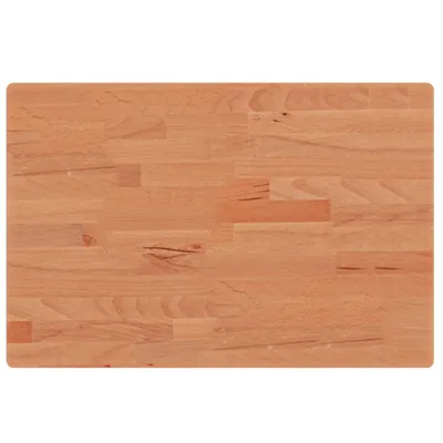 Produktbild von Tischplatte 60x40x2,5 cm Rechteckig Massivholz Buche