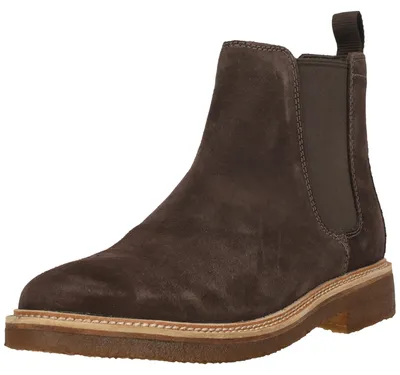 Produktbild von CLARKS Chelsea Boots Clarkdale Easy mit Contour-Cushion-Fußbett 5230 Dark Brown Suede 40