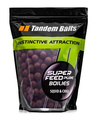 Image de SuperFeed Bouillettes 18mm/1 kg Pure Squid&Chili