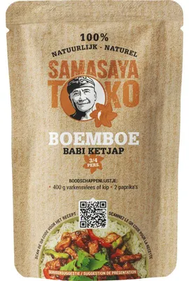 Produktbild von Samasaya Curry Ketjap 90g – Würzige indonesische Curry-Ketjap Sauce