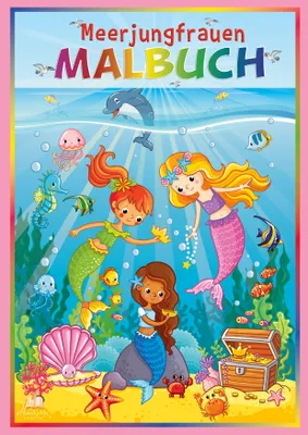 Produktbild von Meerjungfrauen Malbuch