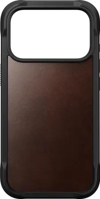 Produktbild von Nomad Rugged Leather Case, Cover, Apple, iPhone 17 Pro, 16 cm (6.3"), Braun