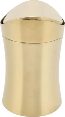 Produktbild von Countertop Mülleimer 304 Edelstahl Desktop Abfall Mülleimer winzige Abfallkorb mit Deckel für Home Office Küche
