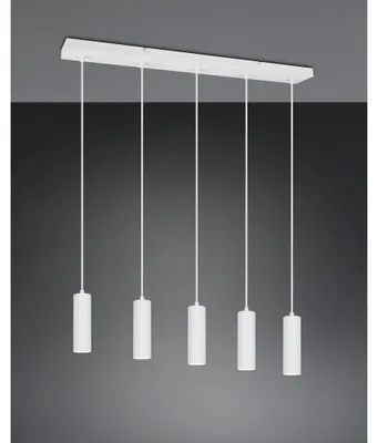 Productafbeelding van 5-lichts hanglamp Soka wit