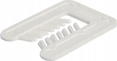 Produktbild von Ausgleichs-Distanzplatten Nivellierplatten für Unterkonstruktionen und Fassaden 2×38×50 mm aus Kunststoff – 100 Stück
