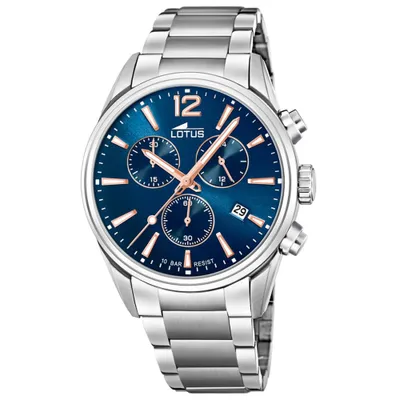 Produktbild von Lotus Chronographen Chrono Blue - Rose-gold