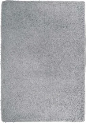 Produktbild von Teppich Shaggy Hochflor NAVARRA Silbergrau 160x230 cm Polyester