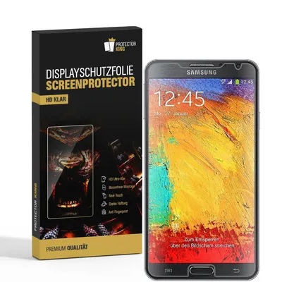 Zdjęcie produktu dla 2x ochraniacz ekranu do Samsung Galaxy Note 3 ochraniacz ekranu HD CLEAR