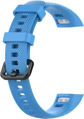 Produktbild von Silikon Ersatzband schwarz für Fitness Tracker