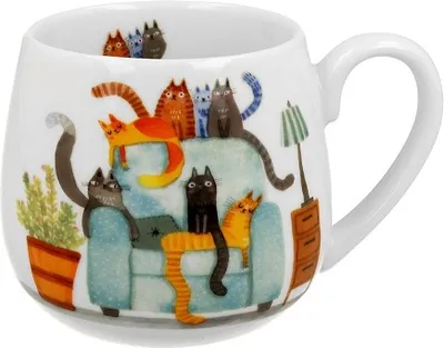 Image de Tasse en porcelaine Cat's World The Chair