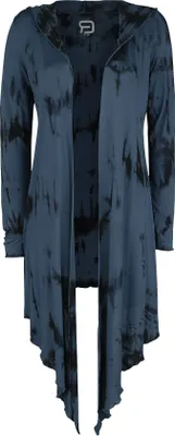 Produktbild von RED by EMP Damen blauer Batik Cardigan XXL