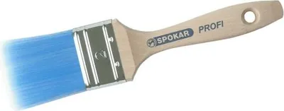 Obrázok produktu pre Plochá kefa SPOKAR 81322 2,5" AKRYL PROFI, syntetické vlákna, drevo 8121356000