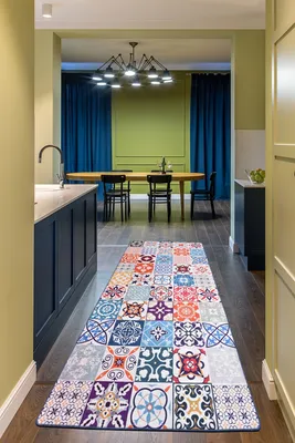 Produktbild von Conceptum Hypnose, Ceramico- Ceramico DjtCHL, Bunt, Teppichläufer, 80 x 300 cm, 50% Samtgewebe / 50% Polyester