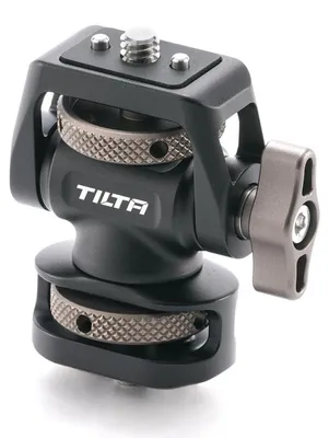 Produktbild von Kamera Monitorhalterung 1/4"-20 mit Passstiften, 360° drehbar, 175° neigbar, 2kg Traglast