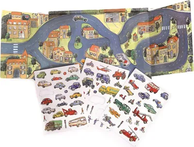 Produktbild von Egmont Toys Magnetisches Spiel Autos 25x24 cm