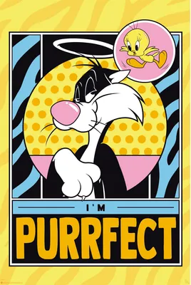 Produktbild von Looney Tunes - Poster - Tweety & Sylvester