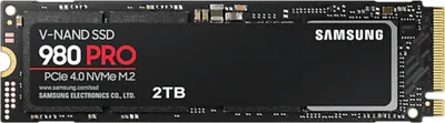 Produktbild von Samsung 980 PRO MZ-V8P2T0BW - SSD - šifrovaný - 2 TB - interný - M.2 2280 - PCIe 4.0 x4 (NVMe)