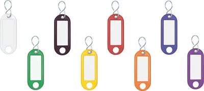 Produktbild von WEDO Schlüsselanhänger 262803499 sortiert 100 St./Pack.
