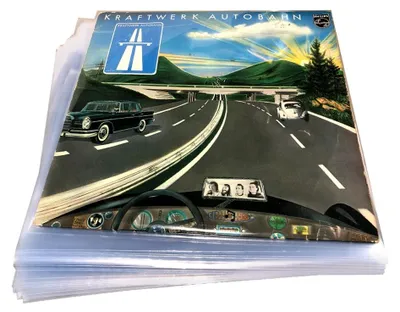 Produktbild von 12" Schallplatten LP-Schutzhüllen / Klar / Cover-Schutz-Sleeves Stark