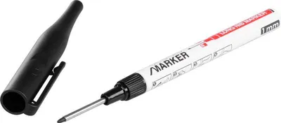 Obrázek produktu pro Značkovač Strend Pro, hĺbkový, čierny, extra dlhý hrot
