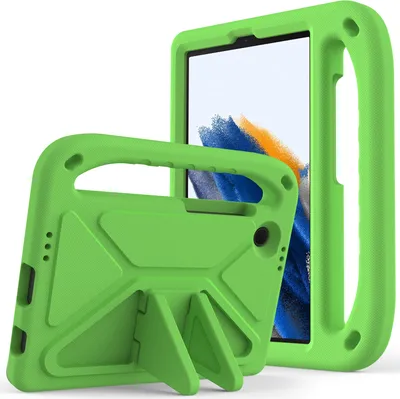 Obrázek produktu pro Ochranné pouzdro pro Samsung Galaxy Tab A9 8,7" SM-X110 /SM-X115, lehké dětské pouzdro z EVA s držadlem a stojánkem Zelený
