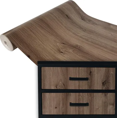 Produktbild von Klebefolie Möbel 45x100 cm - Artisan Eiche - Möbelfolie selbstklebend in Holzoptik - Folie für Möbel zur schnellen Renovierung von Türen, Schränken und Regalen - Möbelfolie dekorativ und pflegeleicht
