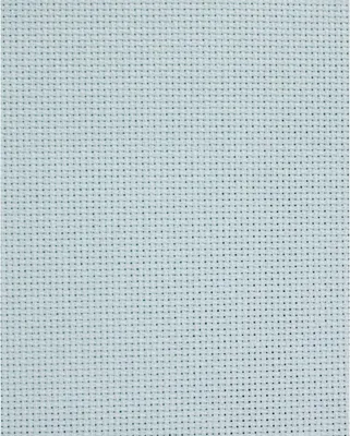 Immagine prodotto di Permin Precut, 14 fili, Aida 357, colore 303 Touch of blue, tessuto per punto croce, 43x50 cm