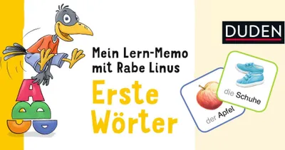 Produktbild von Mein Lern-Memo mit Rabe Linus - Erste Wörter