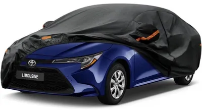 Obrázok produktu pre Autopoťahy, vodeodolné a priedušné, pre Toyota Corolla, sedan (2006-2025), čierna farba