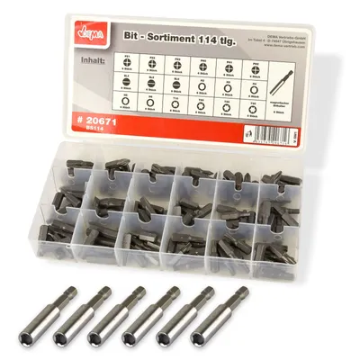 Produktbild von Bit - Sortiment 114 tlg.