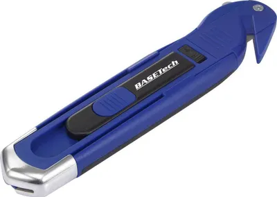 Produktbild von Basetech BT-2206462 2-in-1 Sicherheitsmesser / Folienschneider / Kartonmesser 1 St.