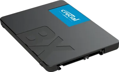 Produktbild von Crucial BX500 SATA SSD 2TB, 2,5' Interne SSD Festplatte, bis zu 540MB/s, 2TB SSD kompatibel mit Laptop und Desktop (PC), 3D NAND, Dynamische Schreibbeschleunigung - CT2000BX500SSD101