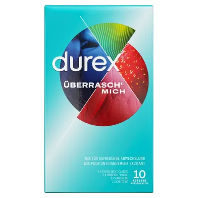 Image de Mélange de préservatifs Durex Ü me surprend