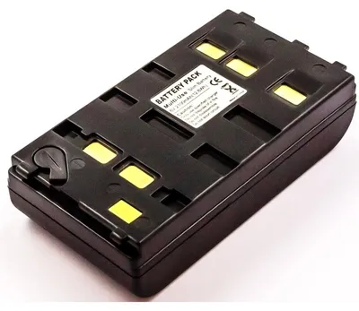 Produktbild von Akku für Varta V217 NiMH 6 Volt 2100 mAh schwarz.