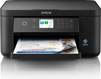 Produktbild von Epson Expression Home XP-5200 - Multifunktionsdrucker - Farbe - Tintenstrahl - A4/Legal (Medien) - bis zu 14 Seiten/Min. (Drucken) - 150 Blatt - USB, Wi-Fi(n) - Schwarz