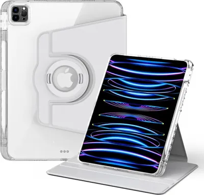 Produktbild von iPad Air 11 (2024/2025/2026) / Air (2020/2022) Hülle - Coverup 360° Rotating Folio Klapphülle mit Schlaf/Wach-Funktion - Grau