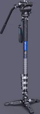 Produktbild von Leofoto Carbon-Einbeinstativ MV-324CL+BV-10+VD-03