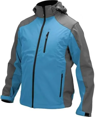 Produktbild von Yato Softshell Jacke mit Kapuze Blau Größe M