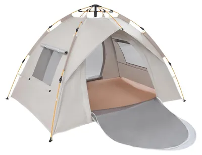 Image de Tente de camping, montage instantané, tissu Oxford 210D, pour 2 à 3 personnes, protection UV UPF 50+, imperméablePolyuréthane1500-2000